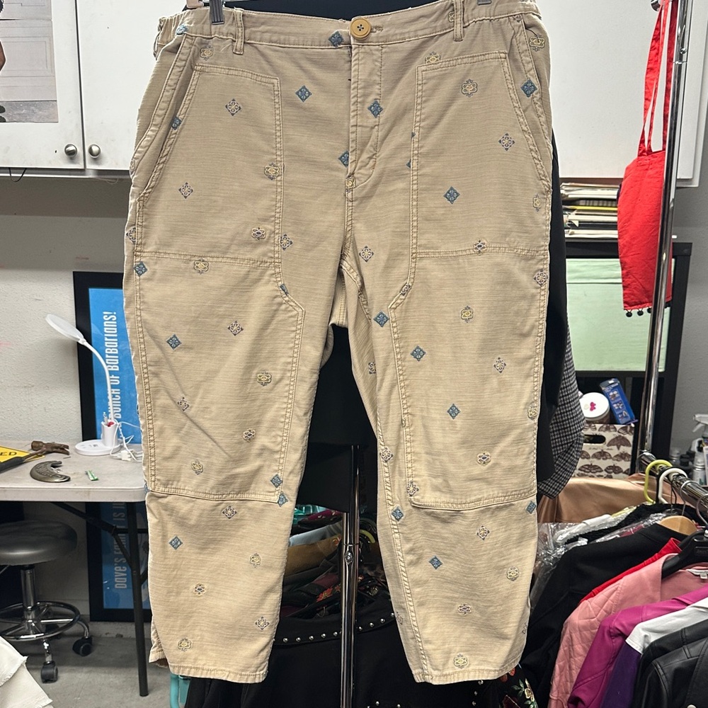 Anthropologie Pilcro tan pants